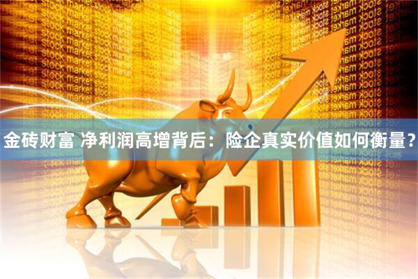 金砖财富 净利润高增背后：险企真实价值如何衡量？